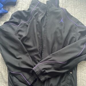 Jordan Black and Purple Jacket